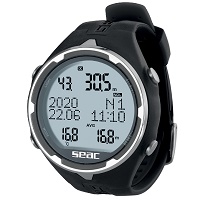 Ρολόι Κατάδυσης Seac Sub Computer Action Black 1600005000520 Ρολόι Κατάδυσης Seac Sub Computer Action Black 1600005000520