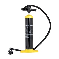 Τρόμπα Χειρός Διπλής Ενέργειας Με Μανόμετρο Unigreen 16311