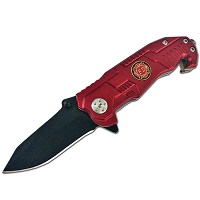 Σουγιάς Tactical Alpin Stainless Steel D-2 Red 16442-3,75-RD