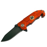 Σουγιάς Tactical Alpin Stainless Steel D-2 Orange 16442-3,75