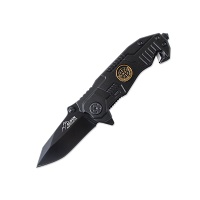 Σουγιάς Tactical Alpin Stainless Steel D-2 Black 16443ΒLA