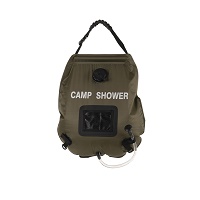 Κρεμαστός Ασκός Νερού Ντουσιέρα Compass Shower Delux 20Lt Olive 17306