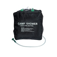 Κρεμαστός Ασκός Νερού Ντουσιέρα Compass Camp Shower 40Lt Black 17308