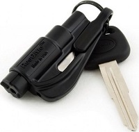 Μπρελόκ Εργαλείο Διάσωσης Σφυρί Εκτάκτου Ανάγκης Αυτοκινήτου Resqme Black 25.100