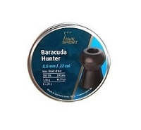 Βλήματα Αεροβόλου H&N Baracuda Hunter 5,5mm 200τμχ 00019