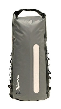 Σάκος Στεγανός Με Ιμάντες Πλάτης X-Dive Carrier 70L Black/Grey 65303