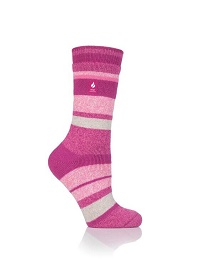 Γυναικείες Κάλτσες Heat Holders Jacquard Lite Socks Clayton Pink 2568 80023