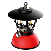 Επαναφορτιζόμενο Φανάρι Κάμπινγκ Bredar Retro Camper Mini Red/Black 20901 Επαναφορτιζόμενο Φανάρι Κάμπινγκ Bredar Retro Camper Mini Red/Black 20901