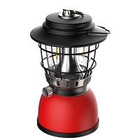 Επαναφορτιζόμενο Φανάρι Κάμπινγκ Bredar Retro Camper Red/Black 20902 Επαναφορτιζόμενο Φανάρι Κάμπινγκ Bredar Retro Camper Red/Black 20902