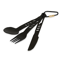 Σετ Κουτάλι Μαχαίρι Πιρούνι Αλουμινίου Compass 21365