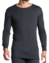 Ισοθερμική Μπλούζα Heat Holders Thermal Long Sleeve Vest Charcoal 80118