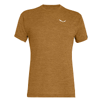 Tεχνικό Μπλουζάκι T-Shirt Salewa Puez Melange Dry M S/S Golden Brown Melange 26537-7026