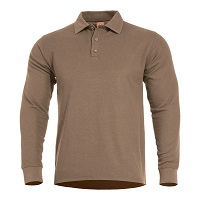 Μπλουζά Pentagon Aniketos Long Polo Coyote K09013-03
