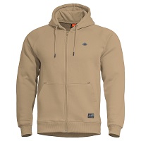 Ζακέτα Pentagon Hood Zip Sweater Tan Brown K09021-ZIP-82