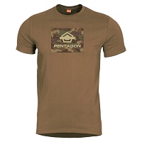 Μπλουζάκι T-Shirt Pentagon Ageron Spot Camo Coyote K09012-SC-03