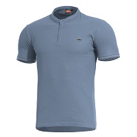 Κοντομάνικο Μπλουζάκι T-Shirt Pentagon Levantes Henley Dawn Blue K09025-STR-80