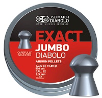 Βλήματα Αεροβόλου JSB EXACT Jumbo 5.50mm 1,03gr/15.89g 500tmx 9020050996