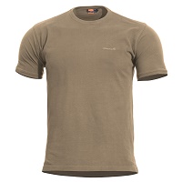 Κοντομάνικο Μπλουζάκι T-Shirt Pentagon Levantes Crewneck Tan Brown K09026-82