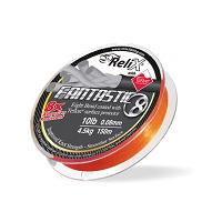 Νήμα Relix Fantastic 300m 0.28mm Οκτάκλωνο Orange FAN600028-OR