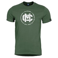 Μπλουζάκι T-Shirt Pentagon Clomod Initials Olive C090010-IN-06