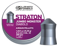 Βλήματα Αεροβόλου JSB Straton Monster 5.51mm 1.645gr/25.4grains 200tmx 9020051117