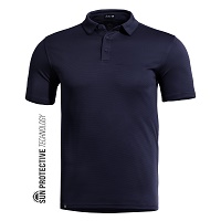 Κοντομάνικο T-Shirt Polo Pentagon Vanquish Navy Blue K09048-05