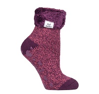 Γυναικείες Ισοθερμικές Κάλτσες Heat Holders Ladies Lounge Socks Feather Turn Over Cuff Twist Coral 1728 80067 Γυναικείες Ισοθερμικές Κάλτσες Heat Holders Ladies Lounge Socks Feather Turn Over Cuff Twist Coral 1728 80067