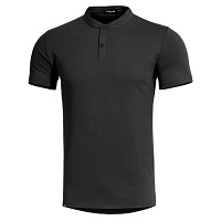 Κοντομάνικο Μπλουζάκι T-Shirt Pentagon Romeo Henley Black K09050-01 Κοντομάνικο Μπλουζάκι T-Shirt Pentagon Romeo Henley Black K09050-01