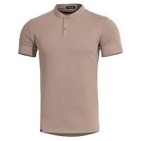 Κοντομάνικο Μπλουζάκι T-Shirt Pentagon Romeo Henley Khaki K09050-04
