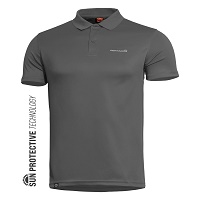 Αντιιδρωτικό Μπλουζάκι Polo Pentagon Anasa Cinder Grey K09017-17 Αντιιδρωτικό Μπλουζάκι Polo Pentagon Anasa Cinder Grey K09017-17