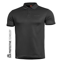 Αντιιδρωτικό Μπλουζάκι Polo Pentagon Anasa Black K09017-01