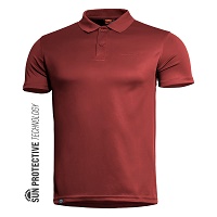 Αντιιδρωτικό Μπλουζάκι Polo Pentagon Anasa Red K09017-07 Αντιιδρωτικό Μπλουζάκι Polo Pentagon Anasa Red K09017-07