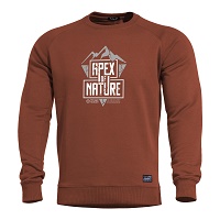 Μπλούζα Φούτερ Pentagon Hawk Sweater Apex Of Nature Maroon Red K09019-AN-74 