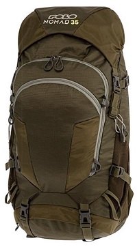 Ορειβατικό Σακίδιο Πλάτης Polo Nomad 35lt Camo Green 9-02-045-6500 Ορειβατικό Σακίδιο Πλάτης Polo Nomad 35lt Camo Green 9-02-045-6500
