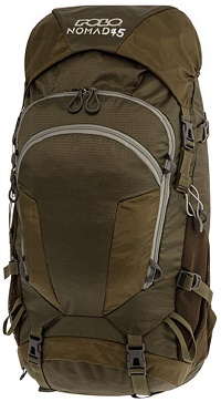 Ορειβατικό Σακίδιο Πλάτης Polo Nomad 45lt Camo Green 9-02-046-6500