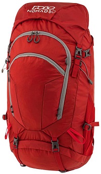 Ορειβατικό Σακίδιο Πλάτης Polo Nomad 60lt Red 9-02-047-3000