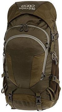 Ορειβατικό Σακίδιο Πλάτης Polo Nomad 60lt Camo Green 9-02-047-6500