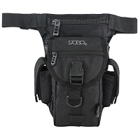 Χιαστό Τσαντάκι Όπλου- Μπανάνα Μέσης και Ποδιού Polo Shoulder Gun Μαύρο 9-08-091-02