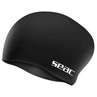 Κολυμβητικό Σκουφάκι Σιλικόνης Seac Sub Chignon Black 1520111520000
