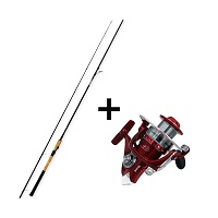 Σετ Combo Shore Jigging Καλάμι Robinson Big Mama Spin Rod 270+Μηχανισμός Ryobi Virtus 6000 Red CO.SHORE12