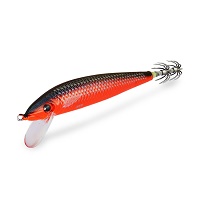 Καλαμαριέρα Συρτής DTD Trolling Knez 90mm 11.2gr Black Orange DT.30371-BO