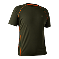 Μπλουζάκι T-shirt Deerhunter Chamois Olive/Orange 8096-361 