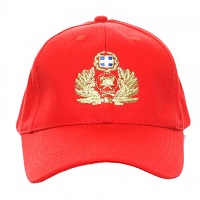 Καπέλο Τζόκεϊ Πυροσβεστικής Survivors Red 00685