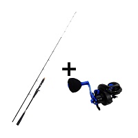 Σετ Combo Tai Rubber Καλάμι Oceanic Team Free Slider TR692MH + Μηχανισμός Oceanic Team Enyo DC3 CO.TAIRAB7