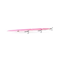 Τεχνητό Δόλωμα Σπαστή Ζαργάνα Hunthouse Phantom 255s Jointed 25,5cm 30,6gr Pink/White HU.09PHANTOM-004