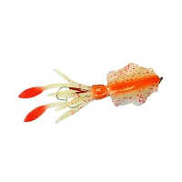 Σουπιά Σιλικόνης Hunthouse Silicone Seppia Squid Soft Lure 200mm 120gr Orange Camo HU.08CUTTLE-OC