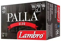 Φυσίγγια Μονόβολα Lambro Palla 28gr Cal.16 A866691