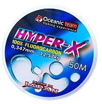 Πετονιά Oceanic Team Hyper-X 100% Fluorocarbon 50m 0.445mm OC.03HYPER-0.445 Πετονιά Oceanic Team Hyper-X 100% Fluorocarbon 50m 0.445mm OC.03HYPER-0.445