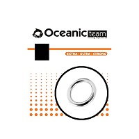 Ανοξείδωτα Κρικάκια Oceanic Team Solid Ring 10τμχ OC.17SOLR
