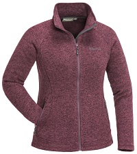 Γυναικεία Ζακέτα Fleece Pinewood Gabriella Knitted Jacket Plum Melange 9372-586